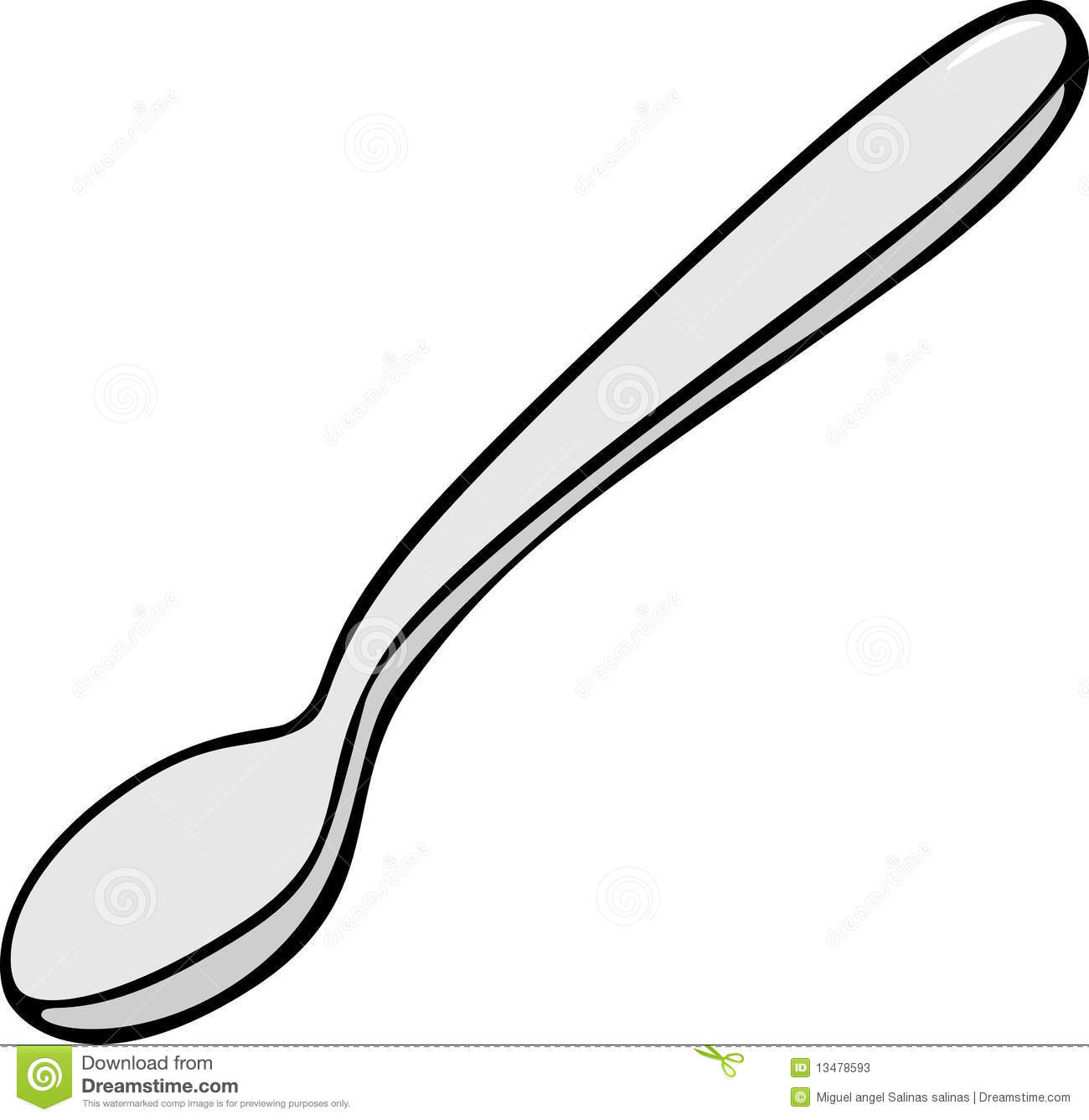 Spoon Clip Art. Spoon