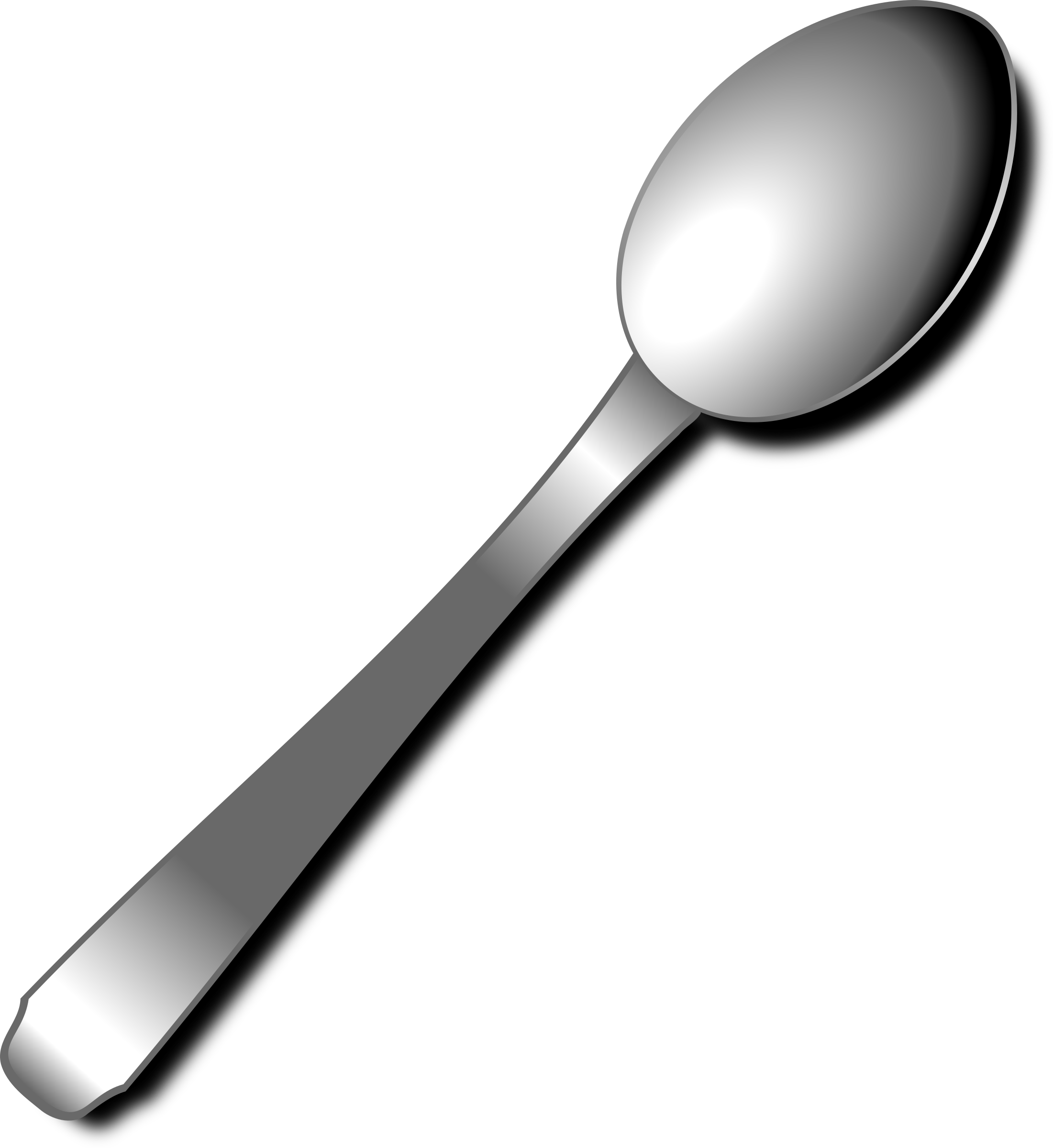 Spoon Clip Art. Spoon - Clip Art Spoon