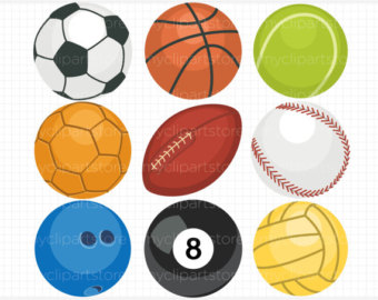 Sports Ball Clipart u0026midd