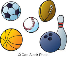 sports balls Clipartby yupiramos0/0; Sports Balls - Five different sports balls from sports that.