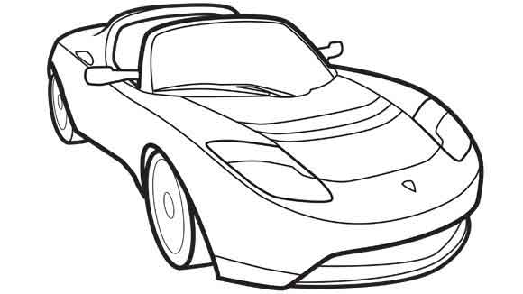 Toy Car Clipart Black And ..