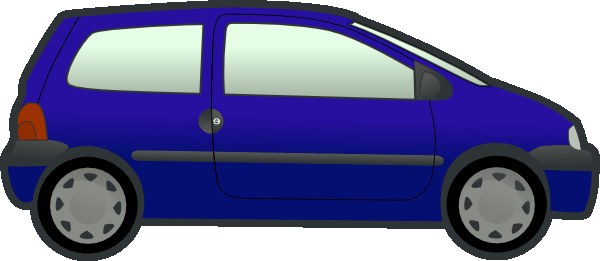 Sports car clipart side view .