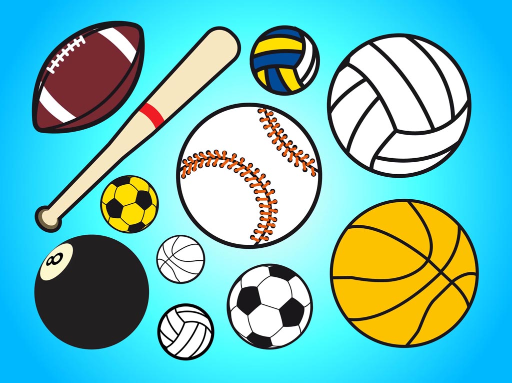 Sports Equipment Clip Art - Sports Equipment Clipart