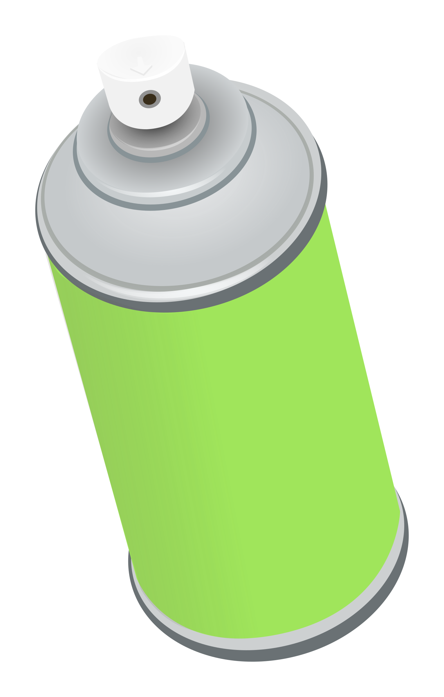 Spray Paint Can . Fat House Painter Clipart