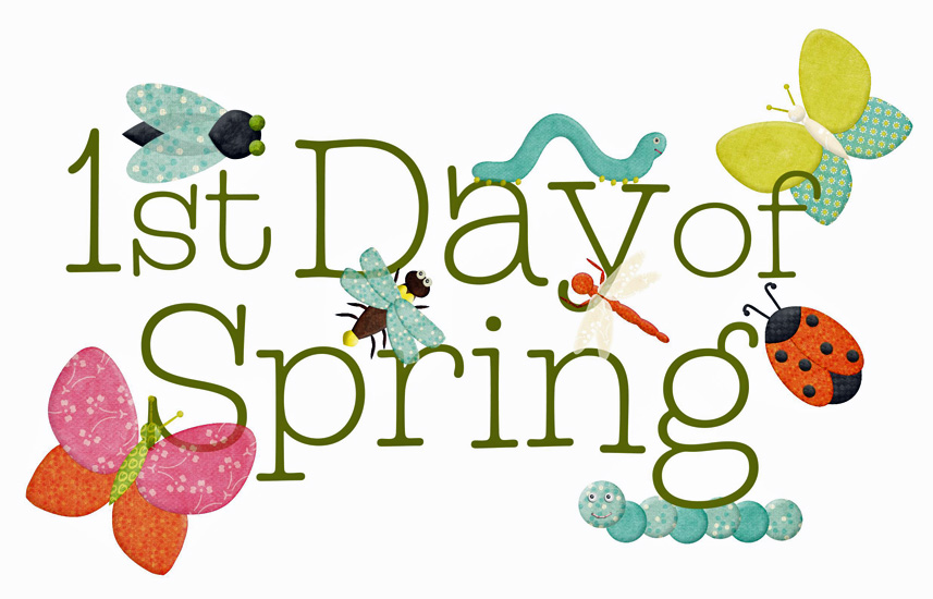 ... Spring Clipart; First Day - First Day Of Spring Clipart