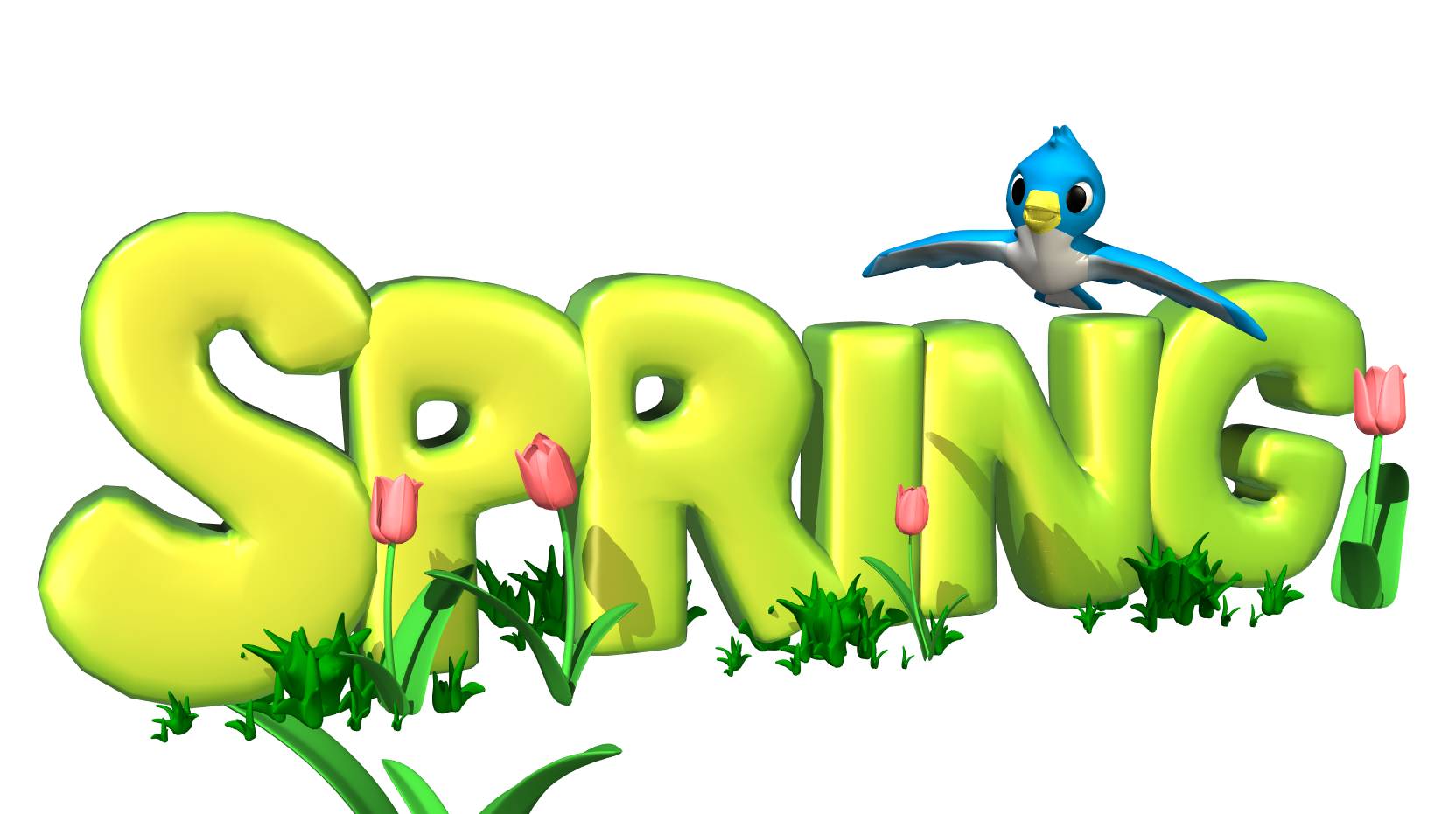 Spring flowers border clipart - Free Spring Clipart Images