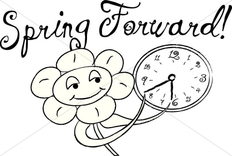 time to spring forward and .