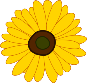 Spring Sunflower Clipart - Free Sunflower Clipart