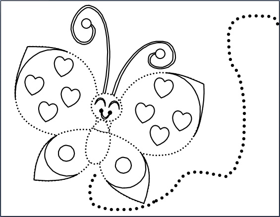 Spring themed Coloring Pages - Clip Art For Pages