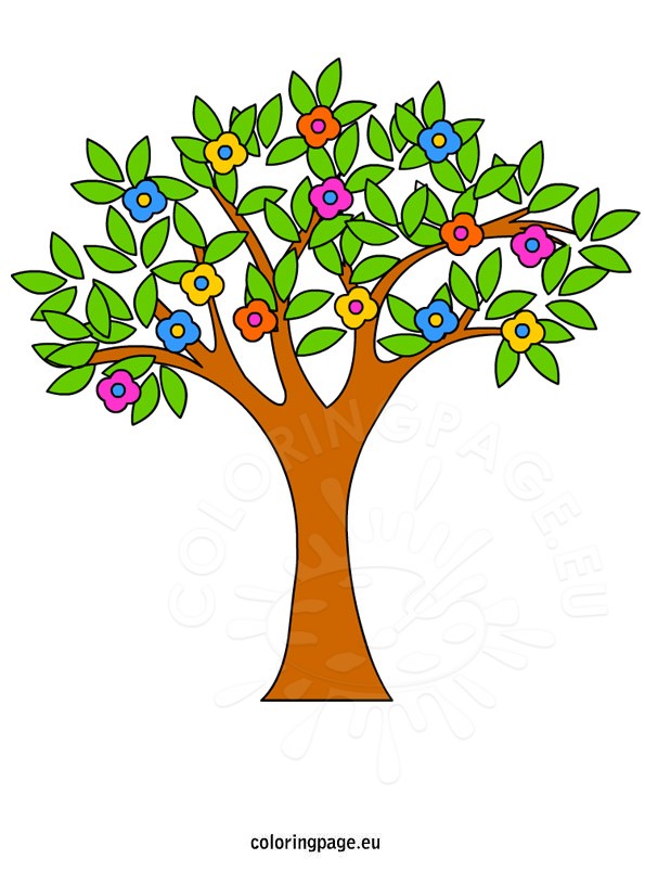 Spring Tree Clip art - Spring Tree Clipart