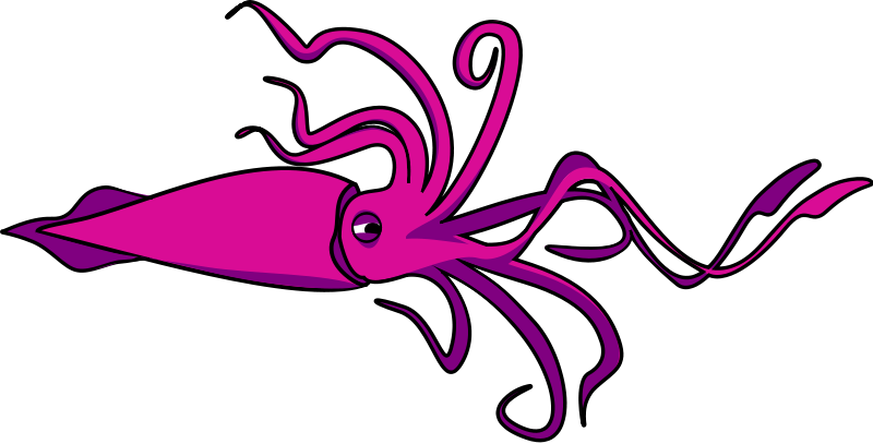 Squid Clip Art - Squid Clip Art