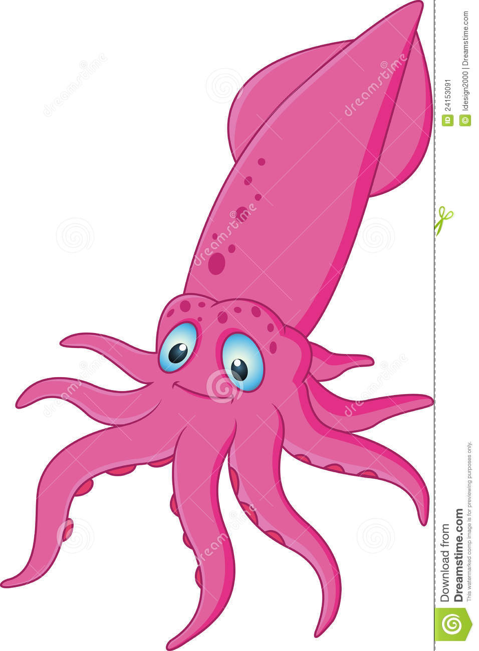 Squid Clipart Cute Squid Clipart Cute Squid