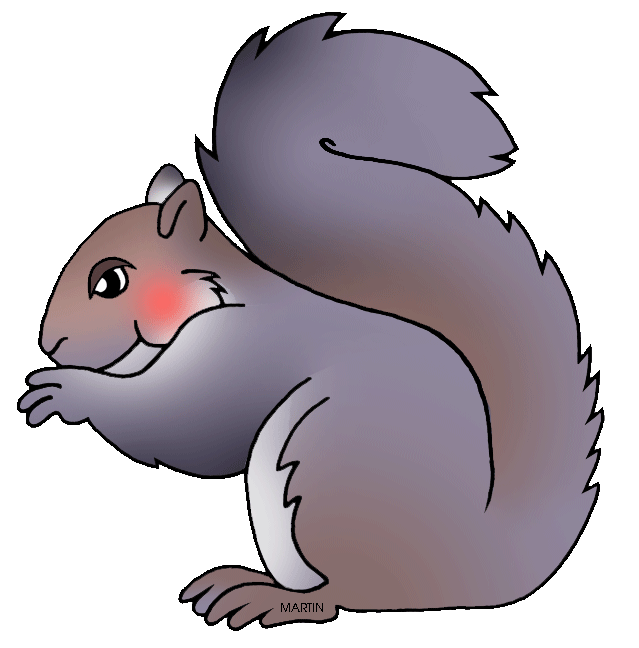 Squirrel Clip Art Outline Cli - Clipart Squirrel