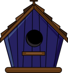 stable clipart - Birdhouse Clipart