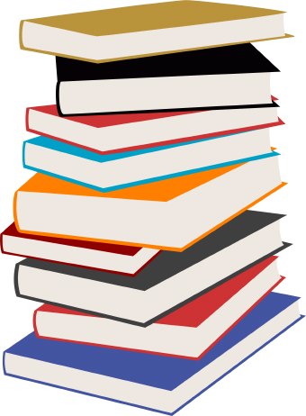 Stack of books clipart free images 7