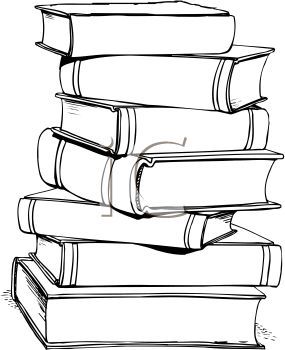 stack of books clipart - Google Search