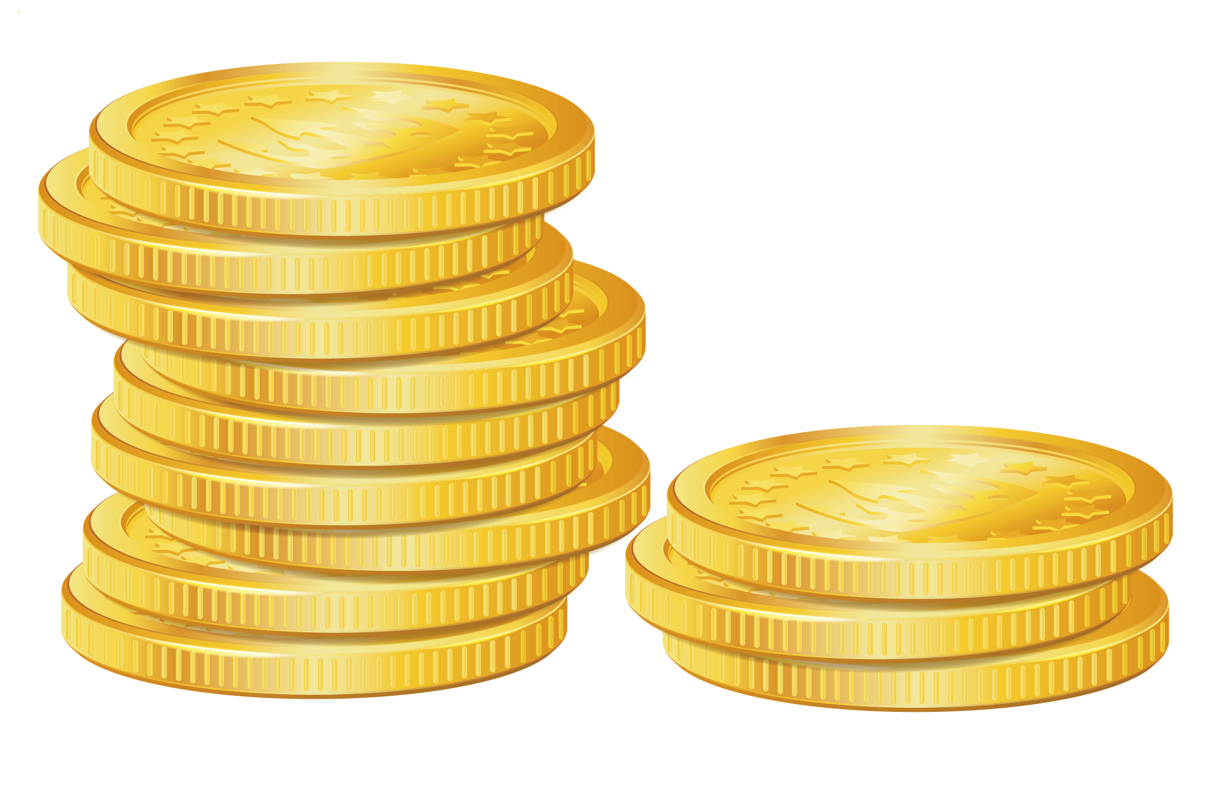 Stack of gold coins clip art  - Gold Coins Clipart