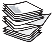 Stacks Of Paperwork Clipart #1