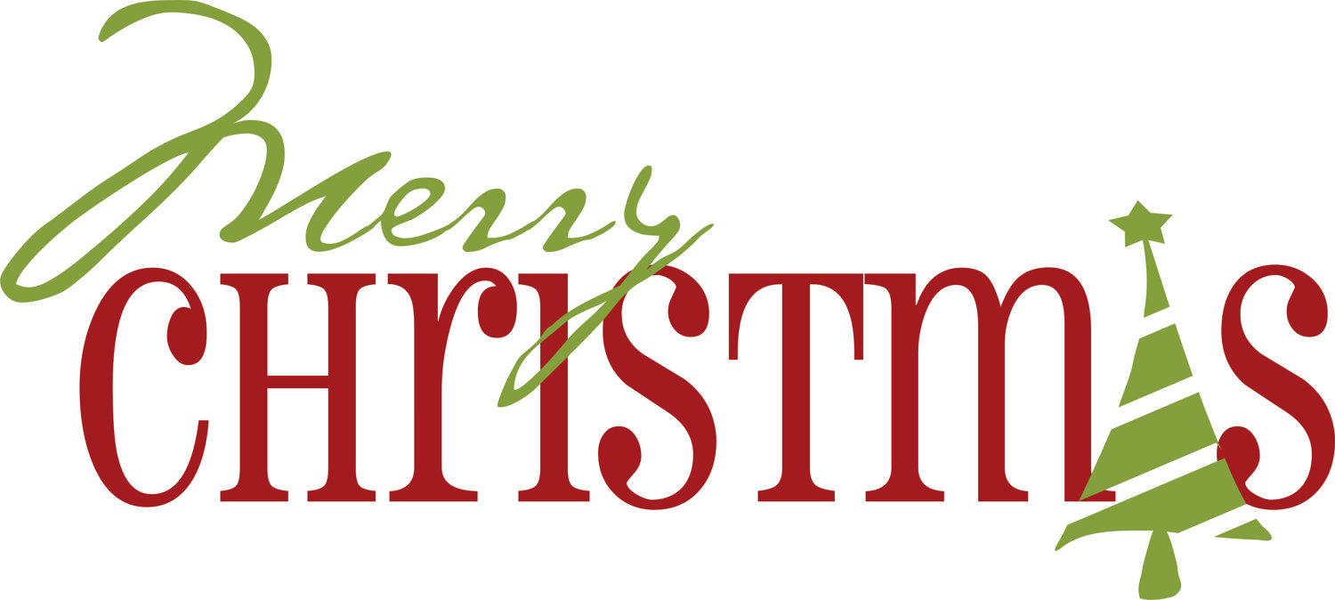 Staff Christmas Get Together  - Merry Christmas Clip Art
