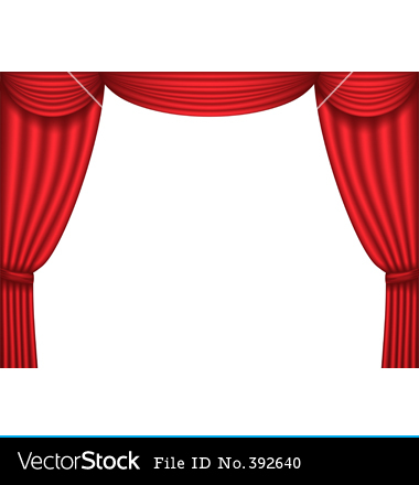 Stage Curtains Clip Art - Curtain Clip Art