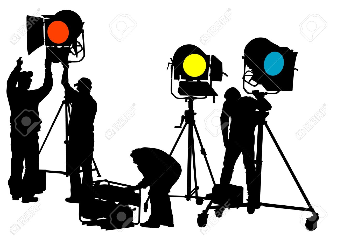 Side Stage Lights Clipart