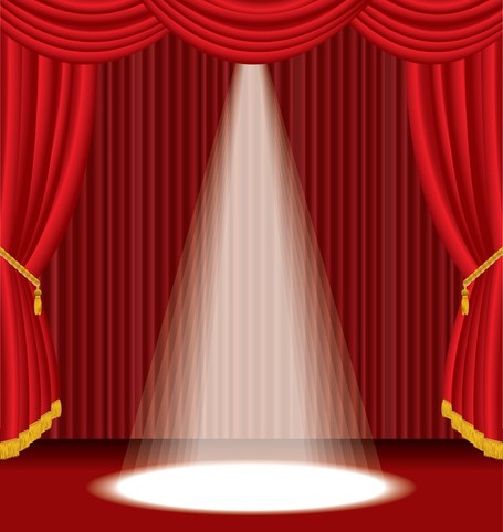 Stage Clipart Stage Curtains 