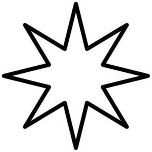 Star Black White Free - Star Black And White Clipart