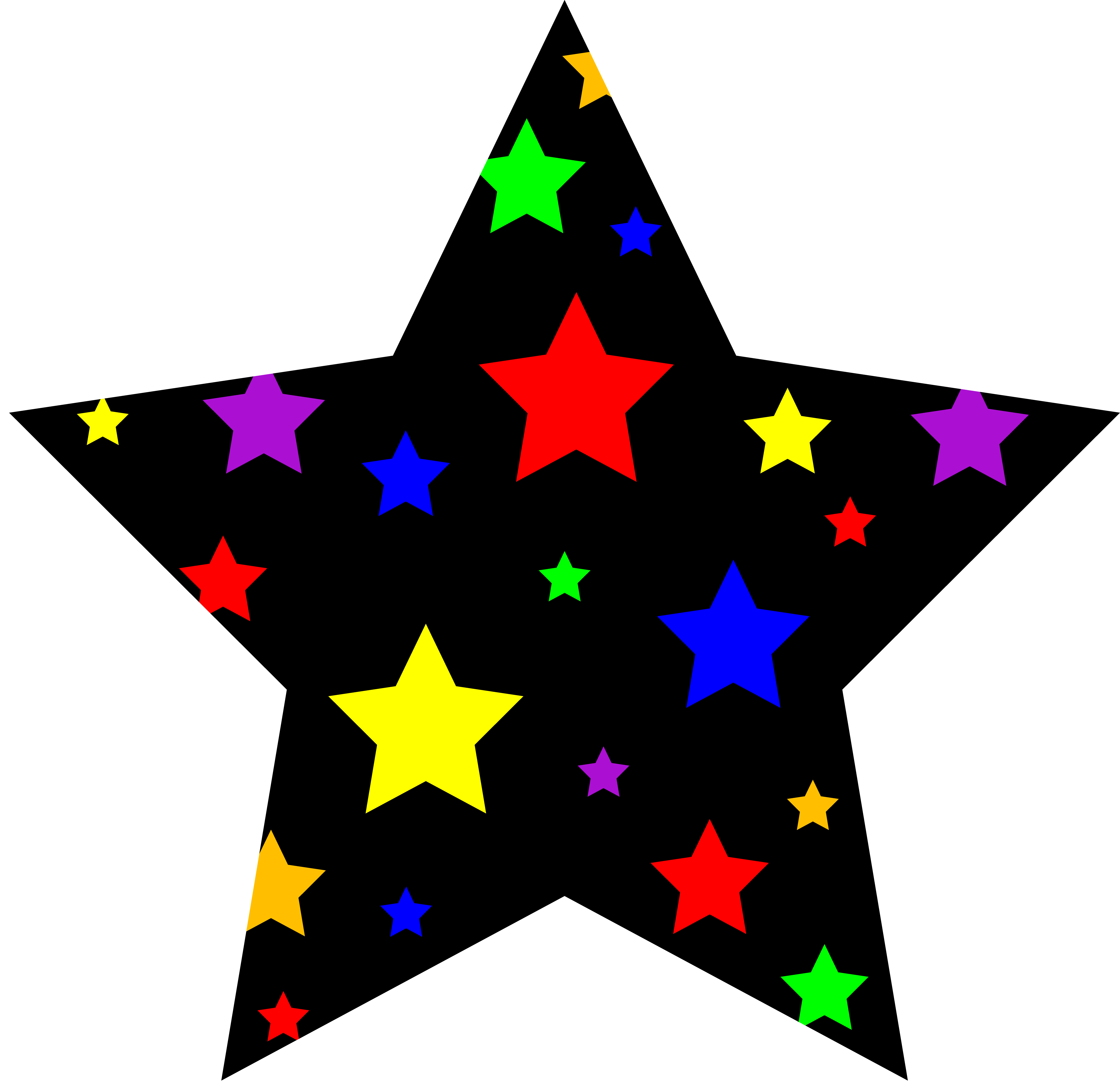 Star Clip Art - All Star Clipart