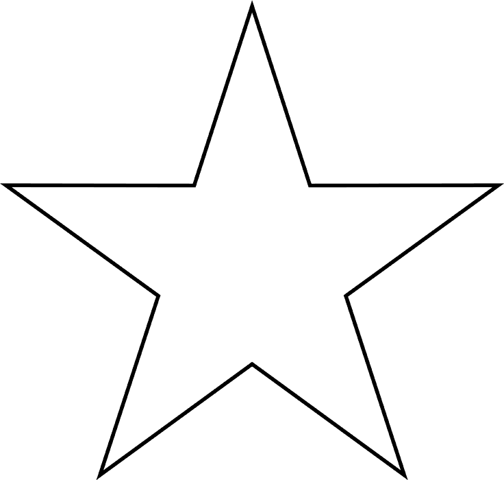 Blue Star Clipart - ClipArt B