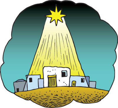 Star Of Bethlehem Clipart This Cute Little Cartoon Of The Star Of
