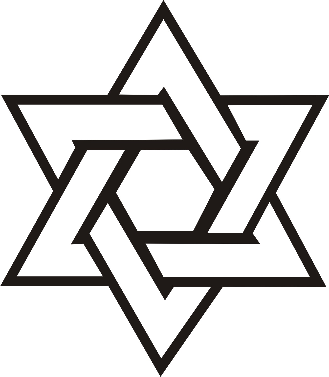 Star Of David Computer Generated Image Png Attention Only The .