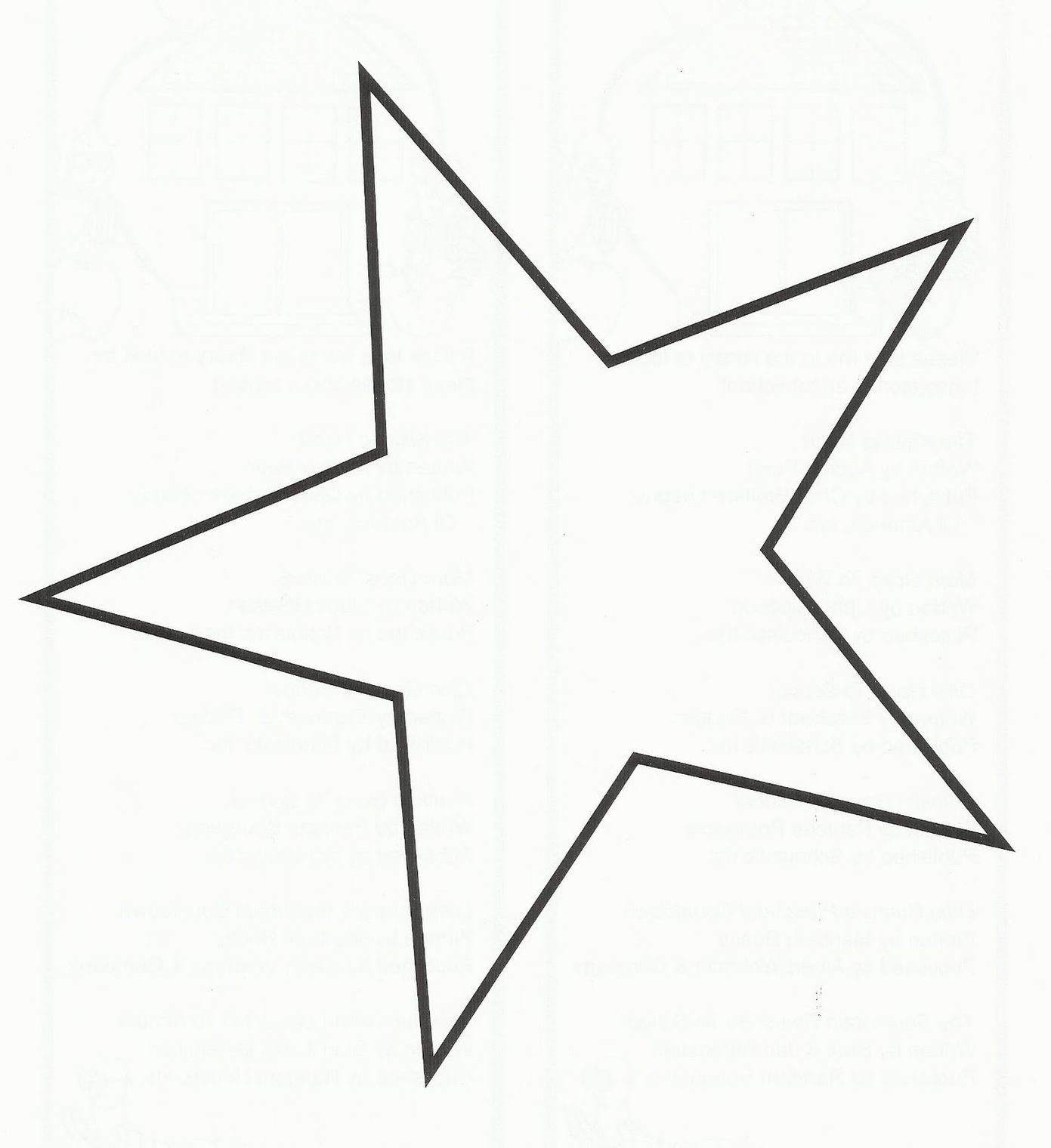 Star outline images images fo - Star Outline Clip Art