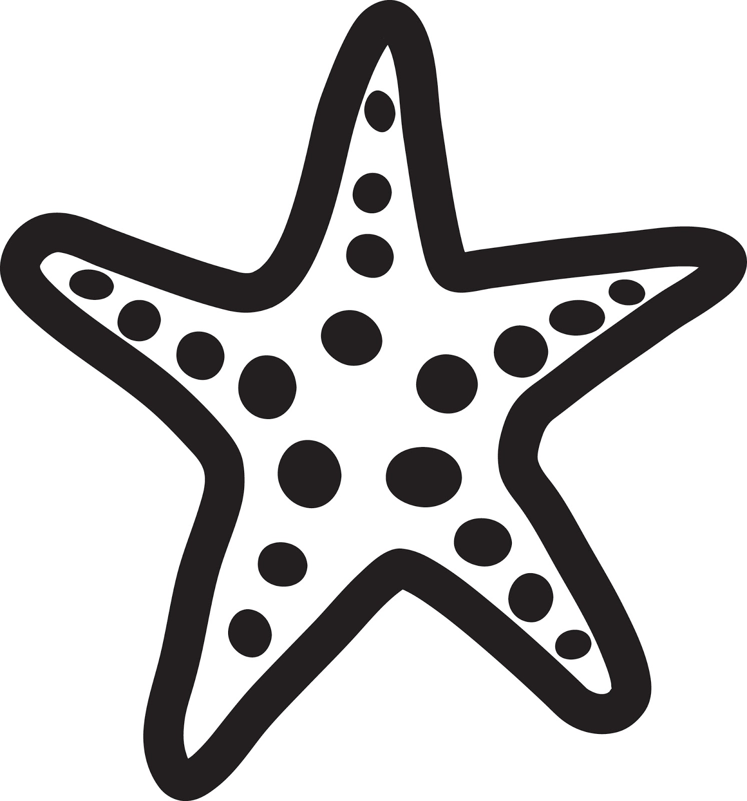 Starfish Clipart - Clipart Kid