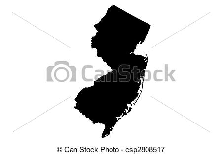 ... State of New Jersey - New Jersey Clip Art