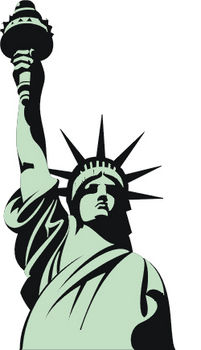Clip Art Statue Of Liberty Cl