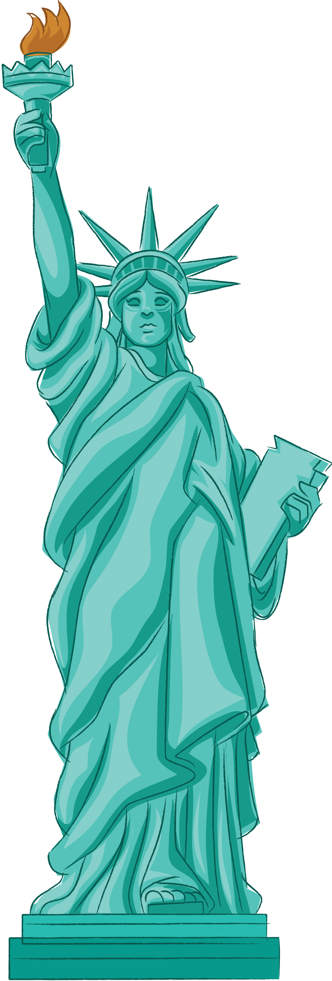 Statue Of Liberty Gif - Clipart Statue Of Liberty