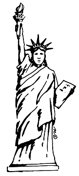 Statue of Liberty - Statue Of Liberty Clip Art