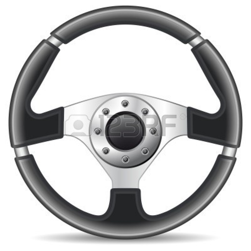 steering wheel clipart