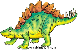 ... stegosaurus dinosaur cart