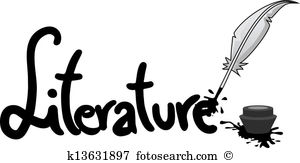 Sticker literature - Literature Clipart