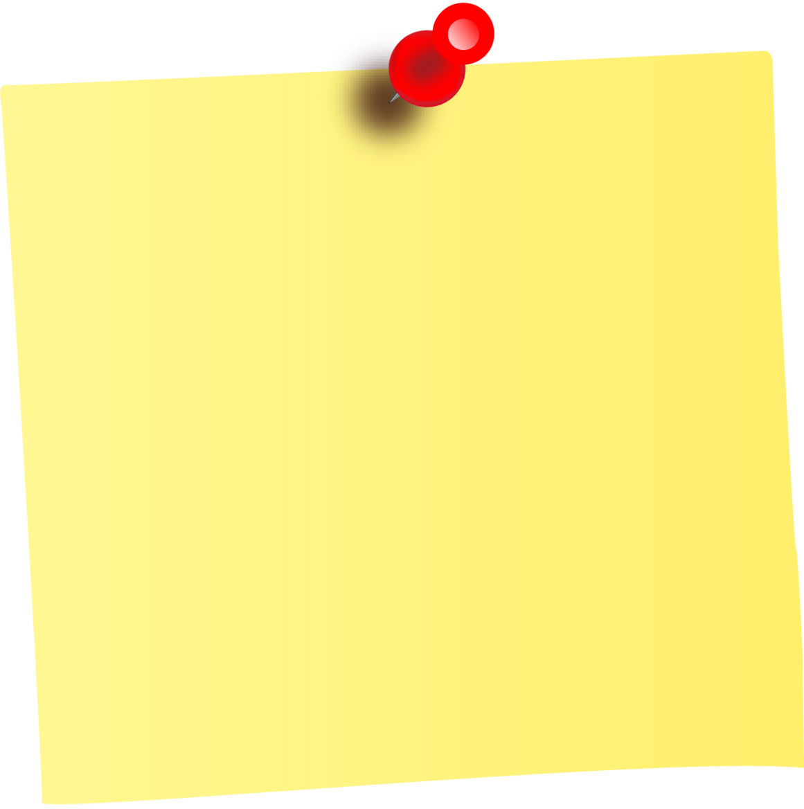 Sticky note clipart free - Cl