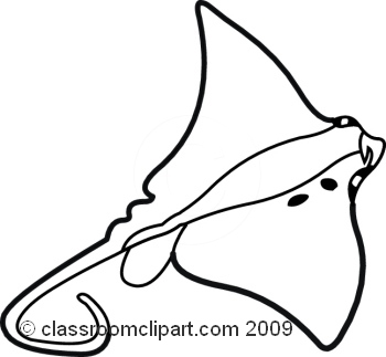 Stingray Clip Art Classroom C - Stingray Clip Art