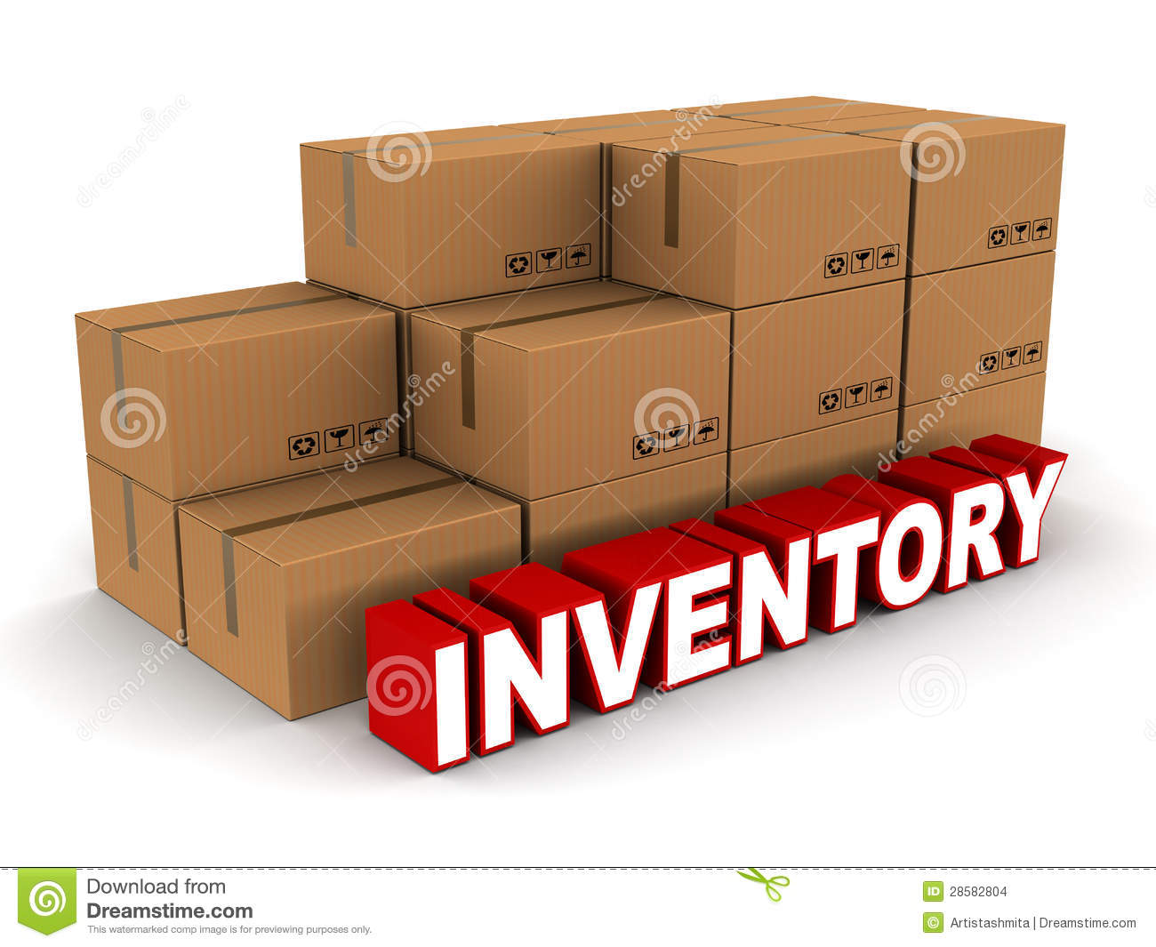 Stock And Inventory Concept B - Inventory Clipart