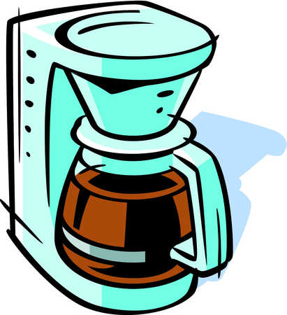 Stock Illustration - Drawing of a coffee maker - ClipArt Best .