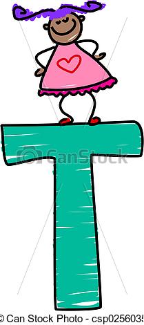 Letter T Free Clipart #1