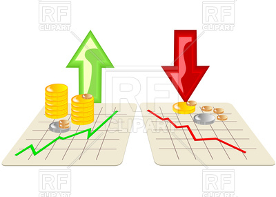 Stock Market Numbers Clipart 