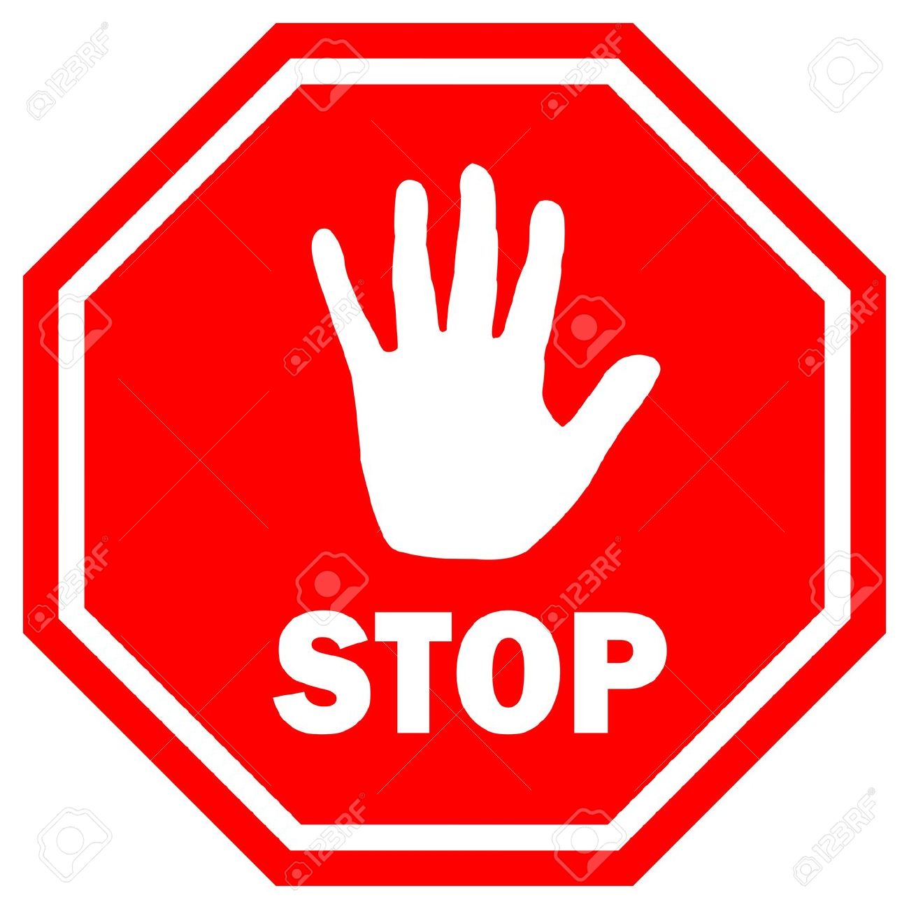 Stop Hand Red Png On Movieped