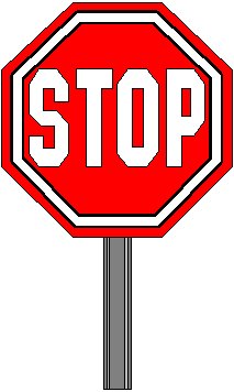 stop clipart