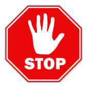 ... Stop sign clip art ...