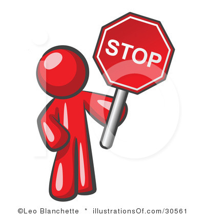 stop sign clipart